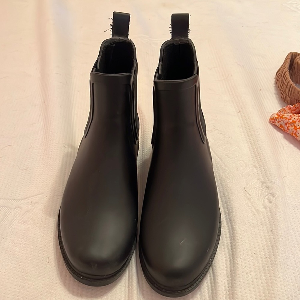 J crew rain boots